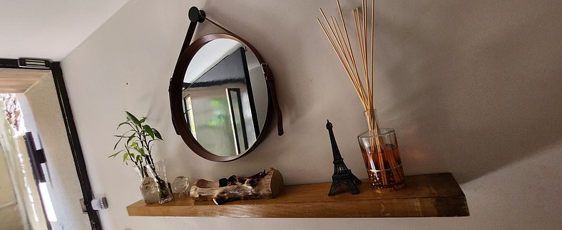 Chalé Ateliê Poder das Pedras - Quarto Boho